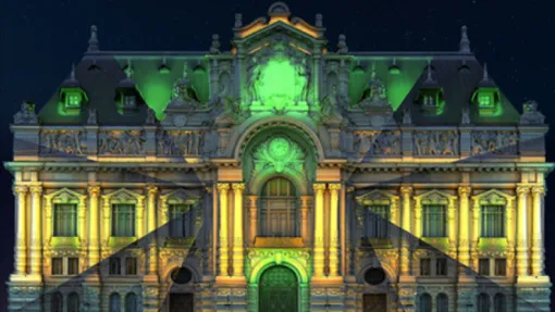 Photographe professionnel à Lille au Festival Mapping de Roubaix – Séance photo artistique inspirée par la lumière dans la métropole lilloise, Villeneuve d’Ascq et Mouscron