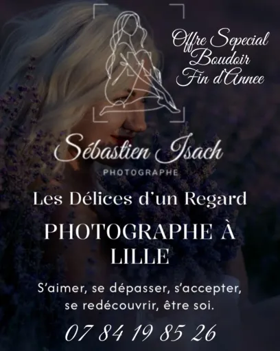 Offre Boudoir de Noël à 70 €. Célébrez votre beauté dans la douceur des fêtes à Lille, dans les Hauts-de-France & en Belgique, Lille, Les Délices d’un Regard